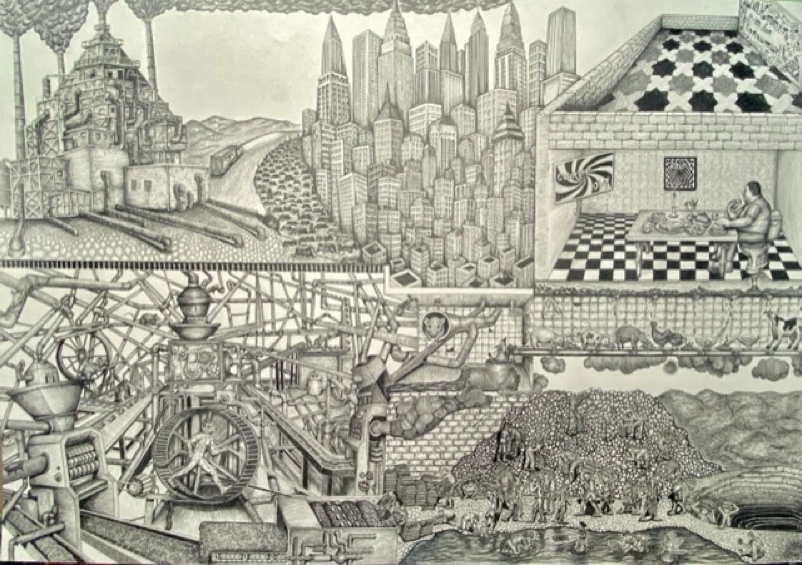 Kunstwerk von Garo - Konsum