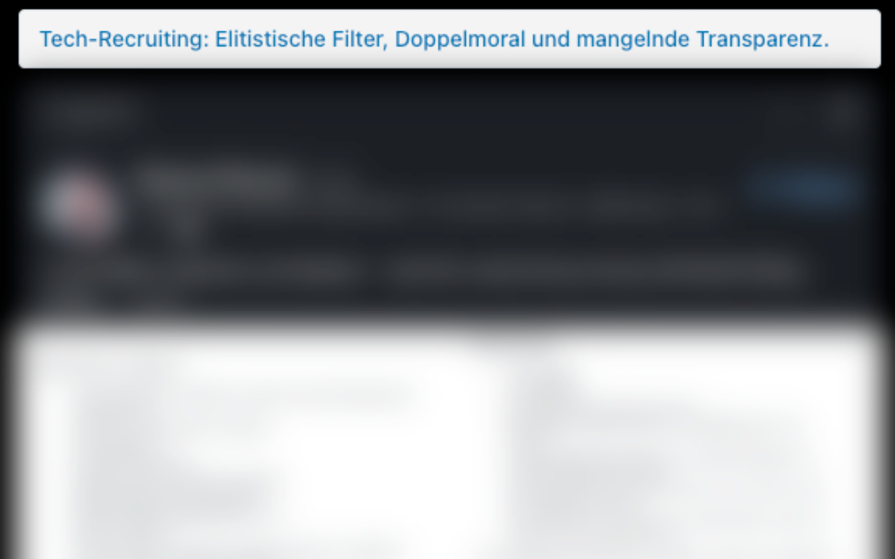 Social Media nach Verwendung der Erweiterung